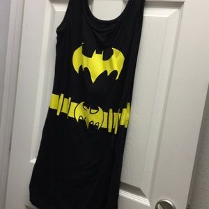 Cotton Bat-woman costume tank/Dress